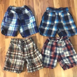 3T Toddler Boy Plaid Shorts
